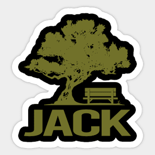 A Good Day - Jack Name Sticker